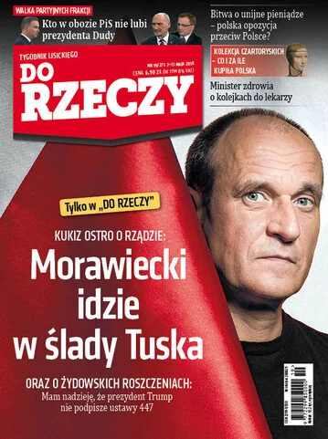 n.....m - Macie, pośmiejcie się. Okładka tygodnika "od rzeczy" z 2018 r. Link na dowó...