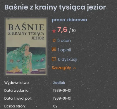 oddities - @nicnieslyszalam może? Skoro piszesz ze mazury