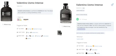 KjatanSveisson - Na parfumo.net w końcu rozdzielili Valentino Uomo Intense L'Oréal od...