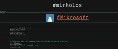 absstart - Zwycięzcą losowania jest:

@Mikrosoft

gratulacje!

https://mirkolos...
