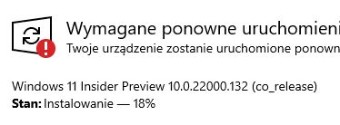 Yebat - @GrainvsPotato: też przerobiłem i... pobieram windowsa 11 beta przez windows ...