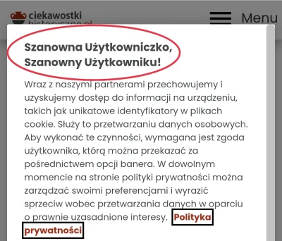 zimonmol - Feministyczny rak mózgu postępuje.. 
Zaczęło się od podziału Polaków na "...