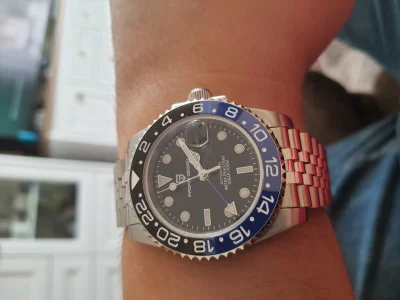 Ryzu17 - @kutwa_sprytny: u mnie dzisiaj homar Rolexa GMT Master II Batman, pierwszy r...