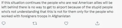 Mlody_GPW - Podobno samoloty nie odlatują ponieważ cywile Afgańscy okupują lotnisko, ...