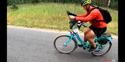 Fraagles - @VolorFlex Wisła 1200, jak to kierownik roweru mówił, jedzie na rowerze Ma...