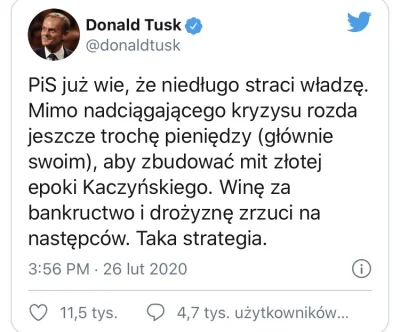 PoIand - Donald wraca na białym koniu. Zapnijcie pasy i przygotujcie się na:

- pod...