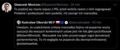 L.....e - Konfederacja w zamian za głosowanie za odwołaniem marszałek Witek zażądała:...