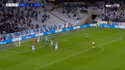 WHlTE - Malmö FF 1:0 Łudogorec Razgrad - Veljko Birmančević 
#malmoff #ludogorec #li...
