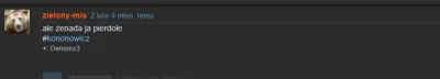 PoIand - @zielony-mis: Do tego fan patostrimów lol co za żenada... przeproś rodziców.