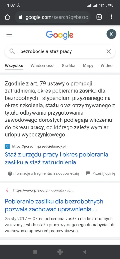 MirkujeOd2009Roku - @Jestem_Tutaj wlicza się tak długo, jak masz prawo do zasiłku na ...