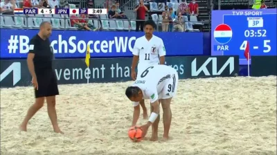 qver51 - Paragwaj - Japonia 4:6
#golgif #mecz #paragwaj #japonia #beachsoccer