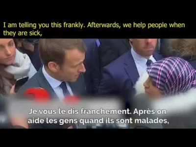 Kielek96 - Prezydent Emanuel Macron do imigrantki z Maroka

 "Jeżeli nie grozi Pani ...