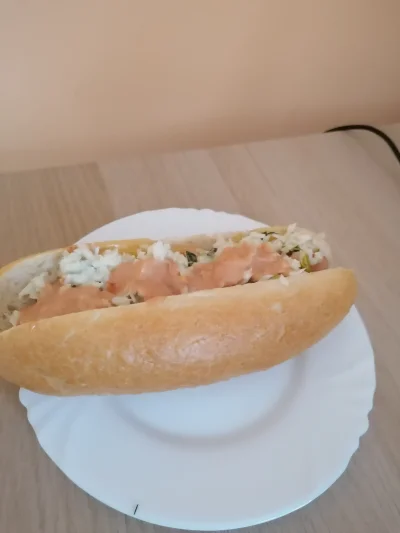 M.....2 - Hot dog domowej roboty (｡◕‿‿◕｡)(ʘ‿ʘ) #jedzenie #hotdog #przegryw