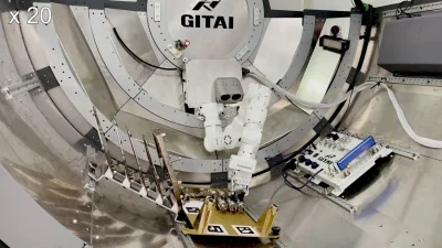 yolantarutowicz - Za tydzień ze SpaceX leci taki robot w kosmos. Firma która go zbudo...