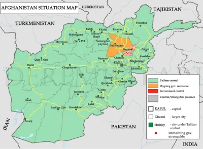 JanLaguna - Walki w prowincji Baghlan. Siły Massouda zajmują kilka dystryktów na półn...