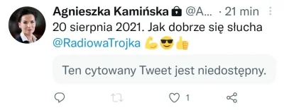 AdrianJ - Jej wczorajszy tweet, bez komentarza...