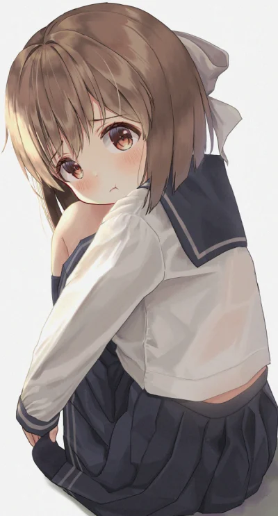 l.....f - #randomanimeshit #idolmaster #yukihohagiwara #schoolgirl #anime #pixiv #