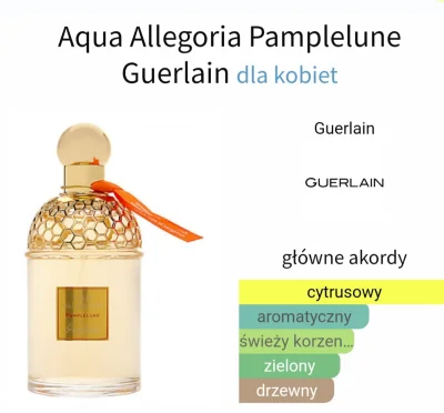 Borelioza666 - Szanowni. Ma ktoś odlać 10 ml #perfumy 
Guerlain Aqua Allegoria Pampl...