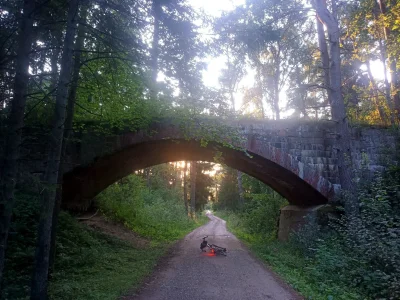 SnikerS89 - >Ostatnie 20km do Ornety szlakiem zwiniętych torów