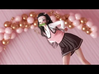 nekoenjoyer - Nezuko tańczy w 4k60fps
#anime #kimetsunoyaiba #mmd