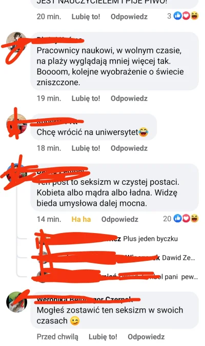 dorszcz - Ociechui
-Zestawienie dupska na plaży i napisu pracownik naukowy, rzeczywi...