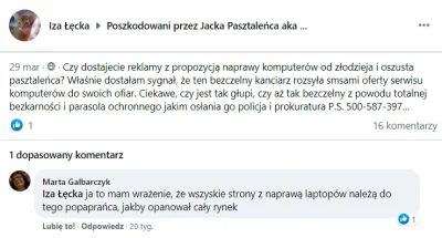 jacek-pasztaleniec - > dokładnie, jak kiedyś zepsuje mi się komputer - wszędzie tylko...