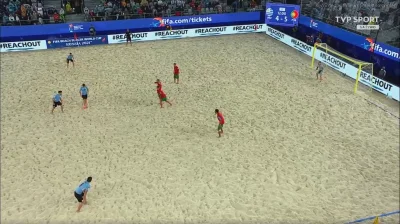 qver51 - Urugwaj - Portugalia 5:5
#golgif #mecz #urugwaj #portugalia #beachsoccer