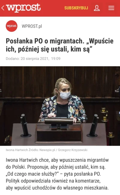 lansvans - KE jest przeciwna wpuszczaniu tych ludzi na terytorium UE, tymczasem posło...