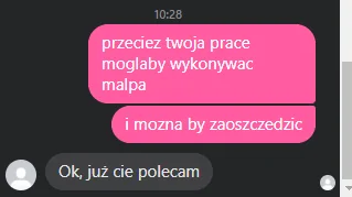 nutellowy - zostalem przed chwila zgaszony jak pet

#pracbaza #heheszki