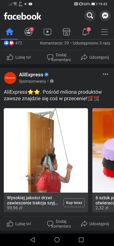 gurken - #aliexpress #heheszki #wtf #facebook 
Reklamy na Facebooku nie przestają mni...