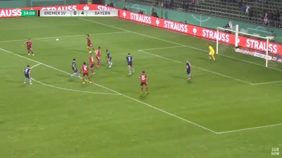 WHlTE - Bremer SV 0:5 Bayern Monachium - Erix Maxim Choupo-Moting hat-trick
#bayernm...