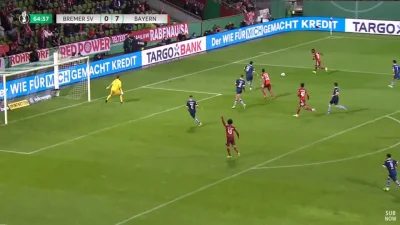 WHlTE - Bremer SV 0:8 Bayern Monachium - Leroy Sané 
#bayernmonachium #dfbpokal #gol...