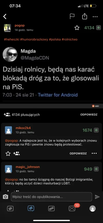 zieloniutkazielonka - Jako ze związany z rolnictwem jestem dość mocno, wypowiem się. ...