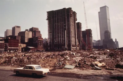 myrmekochoria - Manhattan, Maj 1973. 

#starszezwoje - tag ze starymi grafikami, mi...