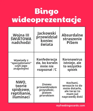 kvas - Jako, że mi się nudziło, to na szybko, zrobiłem takie o to bingo z atorem i je...