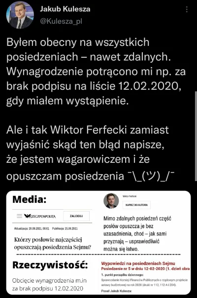 div037 - @szurszur: z tymi „nieobecnościami” to jest trochę inaczej. Ja Byłem obecny ...