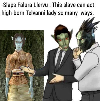 F.....t - Nadal lepiej być niewolnikiem u Telvanni niż bycie H*aalu

#morrowind