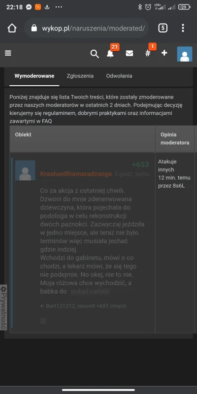 KrashanBhamaradzanga - Siema wszystkim od podologa. Chciałem tylko powiedzieć, że nie...