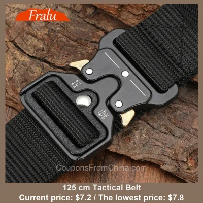 n____S - 125 cm Tactical Belt
Cena: $7.20 (najniższa w historii: $7.80)
Koszt wysył...