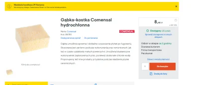 PozorVlak - czy wykopki widziały kiedy HYDROCHŁONNĄ gąbkę? jak nie to zostawiać plusa...