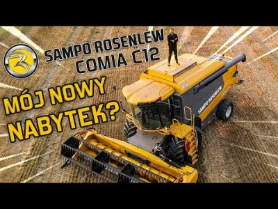 Matheo780 - Kombajn Sampo Rosenlew Comia C12 produkcji fińskiej w całej swojej okazał...