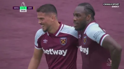 WHlTE - West Ham 1:0 Crystal Palace - Pablo Fornals 
#westham #crystalpalace #premie...