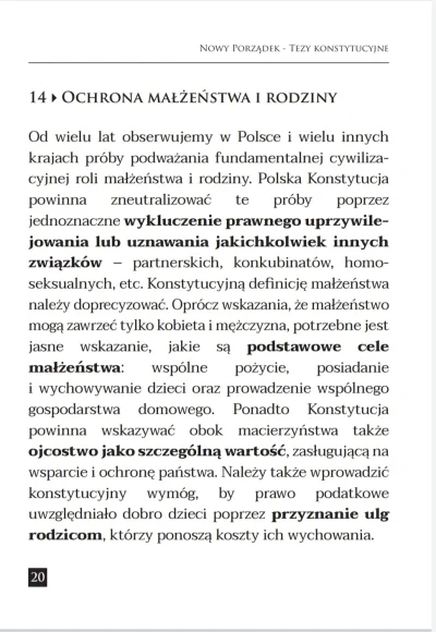 N.....t - @Volki: 
Niniejsza publikacja jest autorskim wyborem 
postulatów będących o...