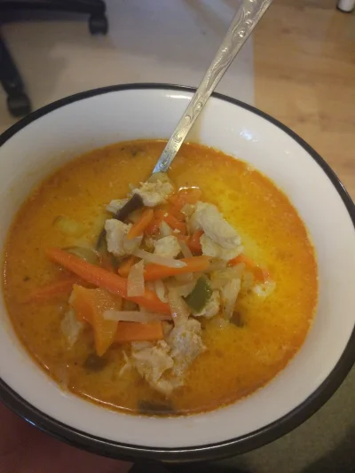 Zkropkao_Na - Tajska zupa w stylu keto. 
Jeżu, jak mi się chciało takiej zupy (ʘ‿ʘ)
...