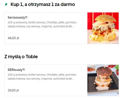 Eqeminiv - Aaaaa, jakim cudem to jest legalne.
Tak, to ten sam burger.

#ubereats ...