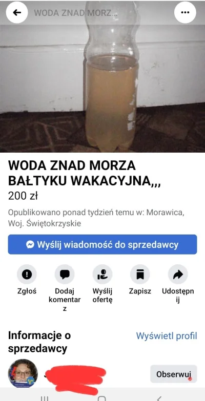 Boroborro - #!$%@? czaicie xD #grazynacore chce sprzedać wodę znad bałtyku za 200zł X...