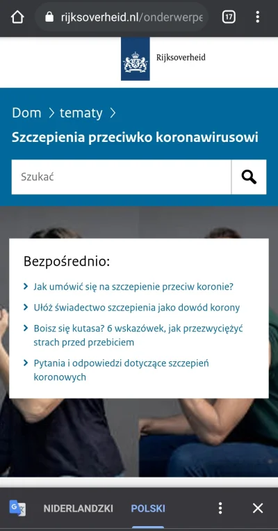 deer121 - Gdyby ktoś mieszkający w Holandii nadal nie przekonał się do szczepienia, t...