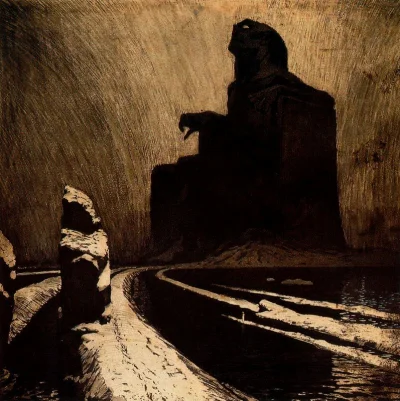 Borealny - The Black Idol (Resistance), 1903.
František Kupka
#ilustracja #sztuka #ob...