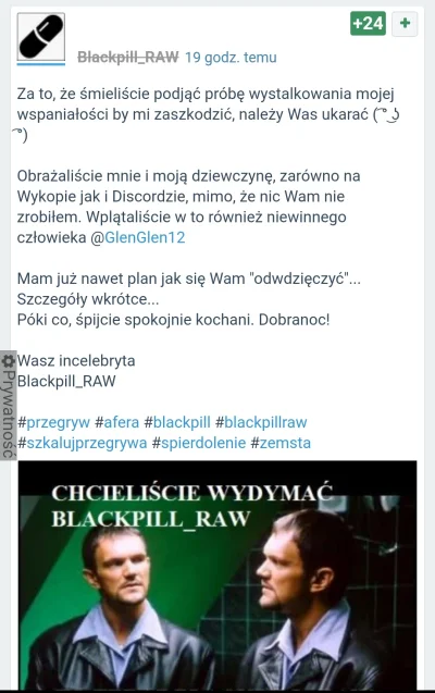 J.....v - Czyli ten plan polegał na usunięciu konta? Nikt się nie spodziewał 

#prz...