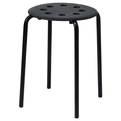 Tarec - O, stołek Ikea Marius